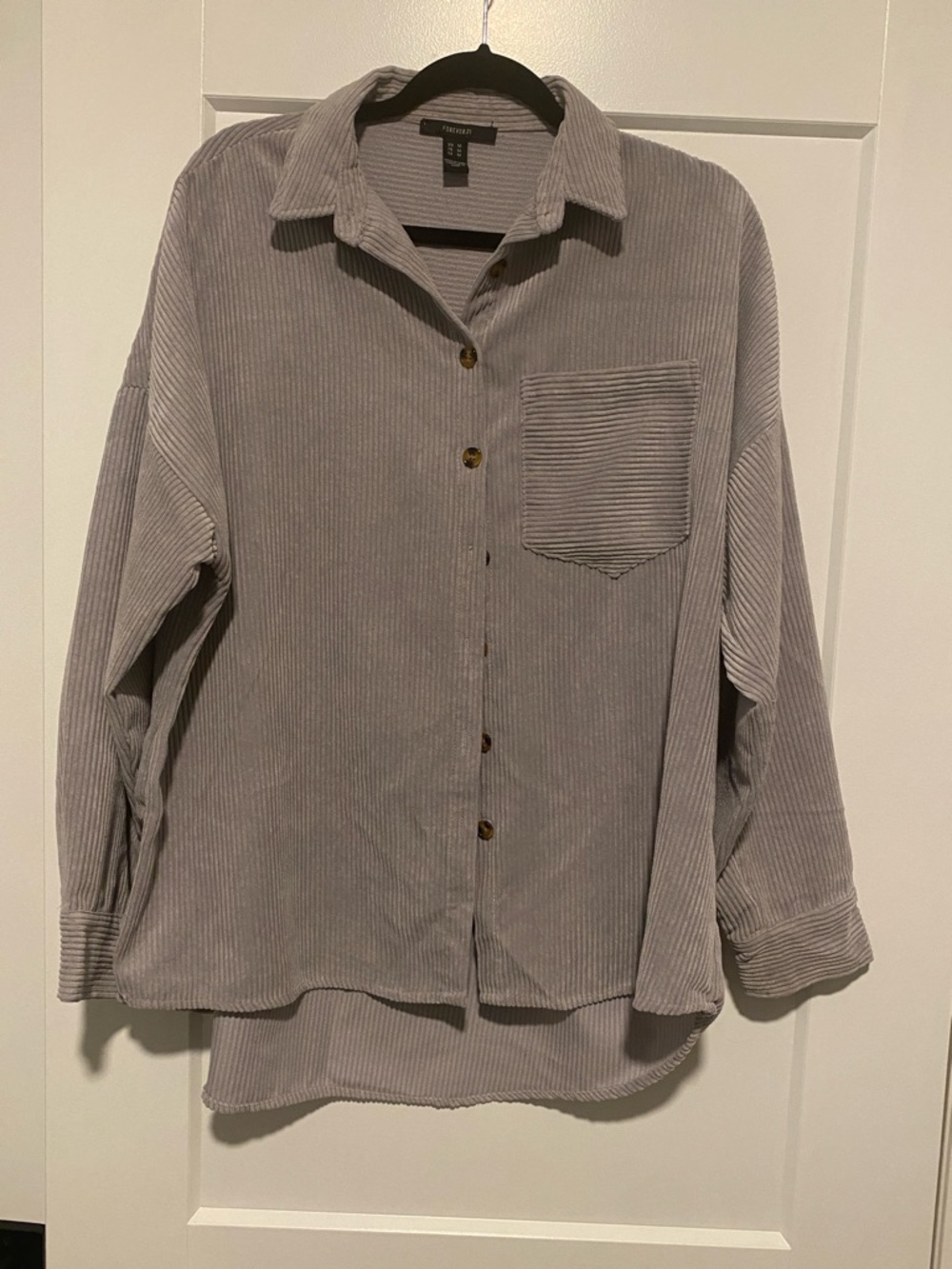 Forever 21 Chorded Button Up